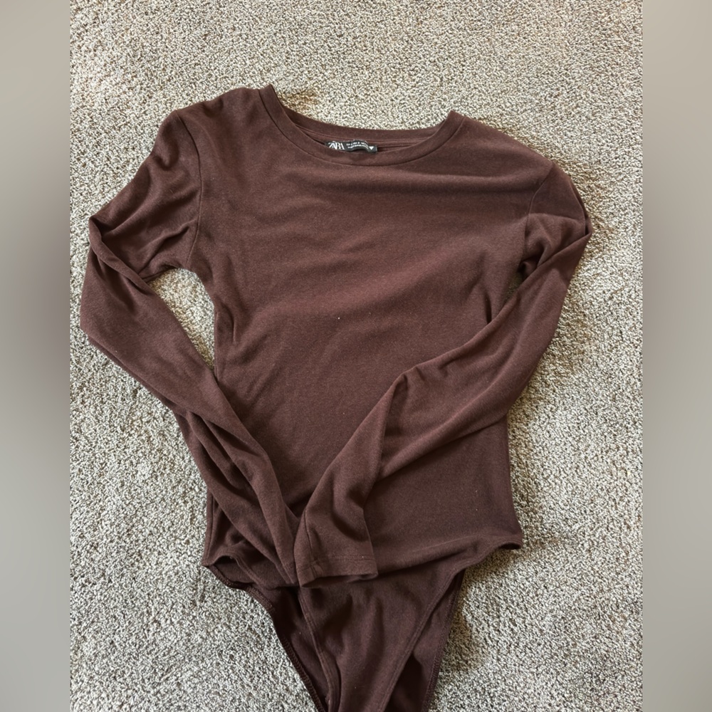 Brown body suit - Zara
